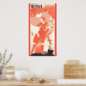 Poster URSS CCCP Guerre froide Union soviétique Propagati (Cuisine)