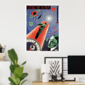 Poster URSS CCCP Guerre froide Union soviétique Propagati (Bureau à domicile)