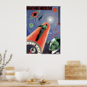 Poster URSS CCCP Guerre froide Union soviétique Propagati (Cuisine)