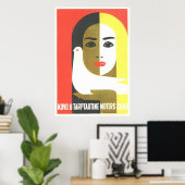 Poster URSS CCCP Guerre froide Union soviétique Propagati (Bureau à domicile)
