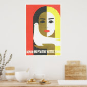 Poster URSS CCCP Guerre froide Union soviétique Propagati (Cuisine)