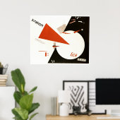 Poster URSS CCCP Guerre froide Union soviétique Propagati (Bureau à domicile)