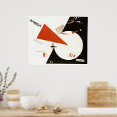 Poster URSS CCCP Guerre froide Union soviétique Propagati (Cuisine)