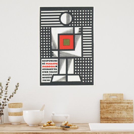 Poster URSS CCCP Guerre froide Union soviétique Propagati (Cuisine)