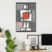 Poster URSS CCCP Guerre froide Union soviétique Propagati (Bureau à domicile)