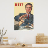 Poster URSS CCCP Guerre froide Union soviétique Propagati (Cuisine)