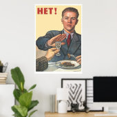 Poster URSS CCCP Guerre froide Union soviétique Propagati (Bureau à domicile)
