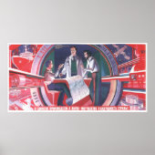 Poster URSS CCCP Guerre froide Union soviétique Propagati (Devant)