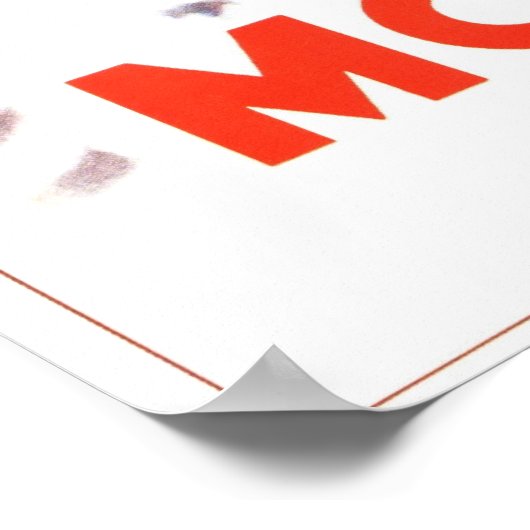 Poster URSS Crème de glace soviétique Publicité 1951 (Coin)