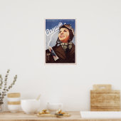 Poster URSS Saint-dentifrice soviétique Publicité 1938 (Cuisine)