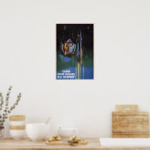 Poster URSS Soviet Aviation Y. A. Gagarin 1961 (Cuisine)