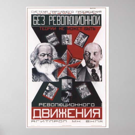 Poster URSS Union soviétique Propagande 1927 (Devant)