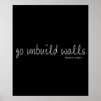 Ursula K Le Guin aller construire des murs
