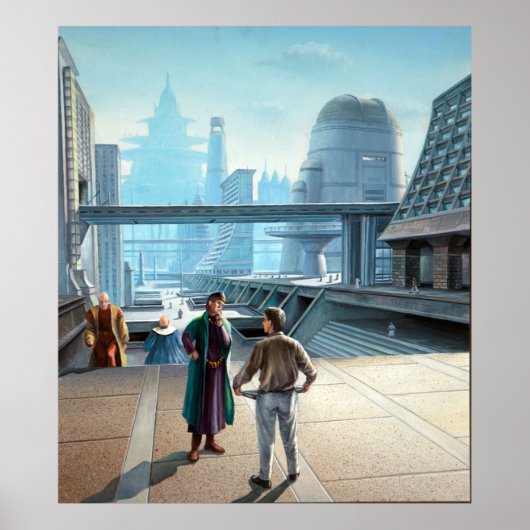 Poster Ursula Le Guin Les Dépossédés (Devant)