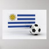 Poster Uruguay Soccer (Devant)