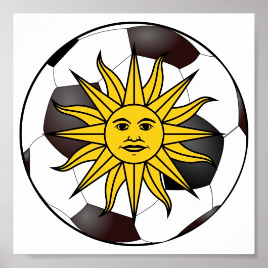 Poster Uruguay "Soleil de Mai" (Devant)