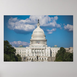 Poster US Capitol Building