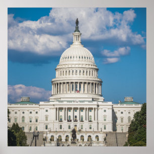 Poster US Capitol Building