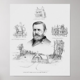 Poster US Grant Memorial Print - General Grant's Tomb