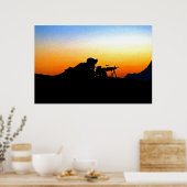 Poster US Marine Fournit Une Opération De Sécurité Backst (Cuisine)