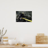 Poster US Navy Diver se prépare à commencer sa plongée (Cuisine)