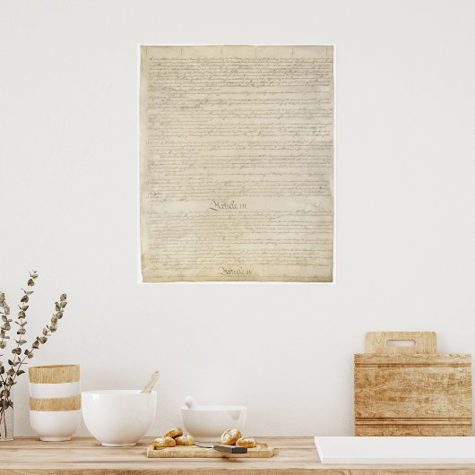 Poster US. Page Constitution 3 (Cuisine)