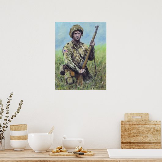 Poster US Parachutiste 82e (Cuisine)