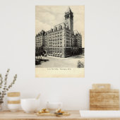 Poster US Post Office Washington DC 1907 vintage (Cuisine)