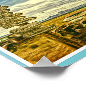 POSTER US ROUTE 66 - LES ROUTES LES PLUS CÉLÈBRES AUX USA (Coin)