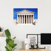 Poster US Supreme Court Building, Washington DC, USA (Bureau à domicile)