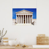 Poster US Supreme Court Building, Washington DC, USA (Cuisine)