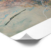 Poster " USA : 1994/aujourd'hui Alaska - DENALI National  (Coin)