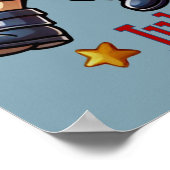 Poster USA 250th Anniversary Souvenir - Patriotique (Coin)