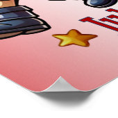 Poster USA 250th Anniversary Souvenir - Patriotique (Coin)