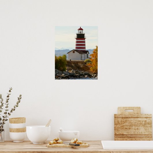 Poster USA, Arizona, Lake Havasu City. Vue ouest (Cuisine)