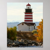 Poster USA, Arizona, Lake Havasu City. Vue ouest (Devant)