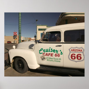 Poster USA, Arizona, Williams : Cruisers Cafe 66 Old