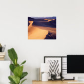 Poster USA, Californie, Death Valley, dunes de sable, aub (Bureau à domicile)