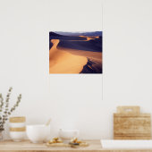 Poster USA, Californie, Death Valley, dunes de sable, aub (Cuisine)