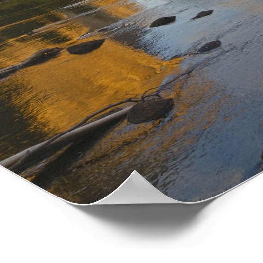 Poster USA, Californie, Parc national de Yosemite, Merced (Coin)