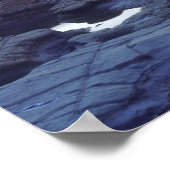 Poster USA, Californie, San Diego. Marée des falaises du (Coin)