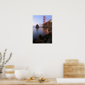 Poster USA, Californie, San Francisco. Golden Gate (Cuisine)