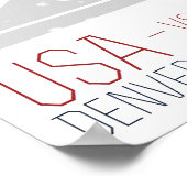 Poster USA contre Costa Rica (Coin)