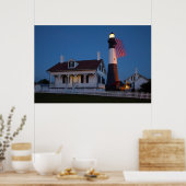 Poster USA, Géorgie, Tybee Island, Flag Flying (Cuisine)