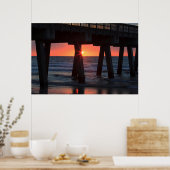 Poster USA, Géorgie, Tybee Island, Tybee Pier (Cuisine)