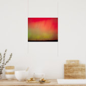 Poster USA, Idaho. Aurora borealis, aurores boréales à 2 (Cuisine)