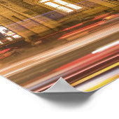 Poster USA, Illinois, Chicago, Water Tower illuminée (Coin)