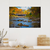 Poster USA, Indiana. Cataract Falls (Cuisine)