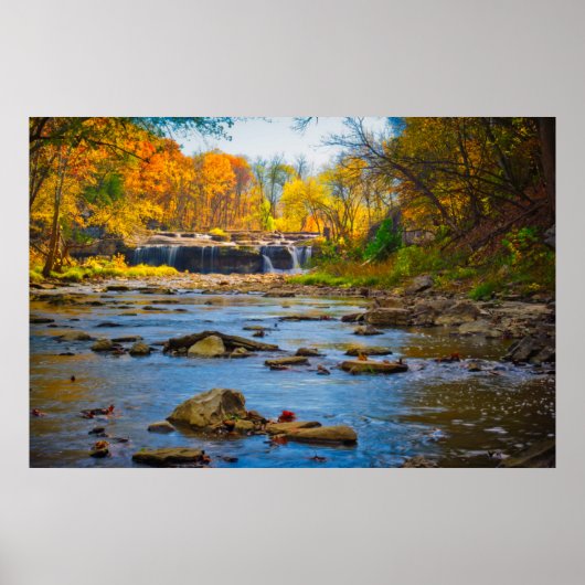 Poster USA, Indiana. Cataract Falls (Devant)