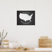 Poster USA Je t'aime plus que les kilomètres entre nous (Cuisine)